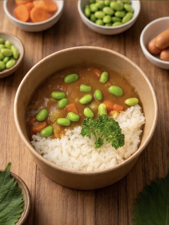 Curry Edamame