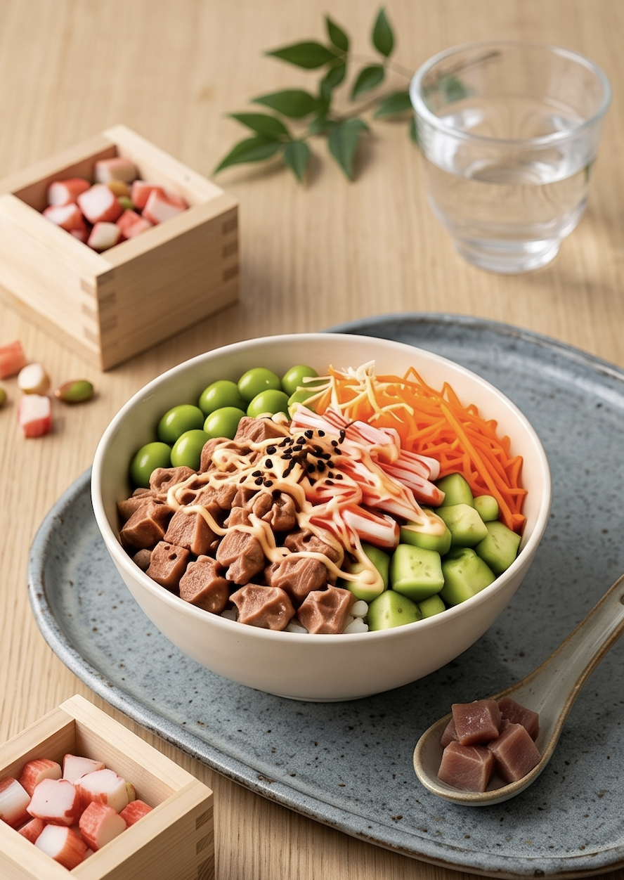 Sushi Reis Bowl Thunfisch