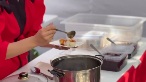 Dango auf die Hand